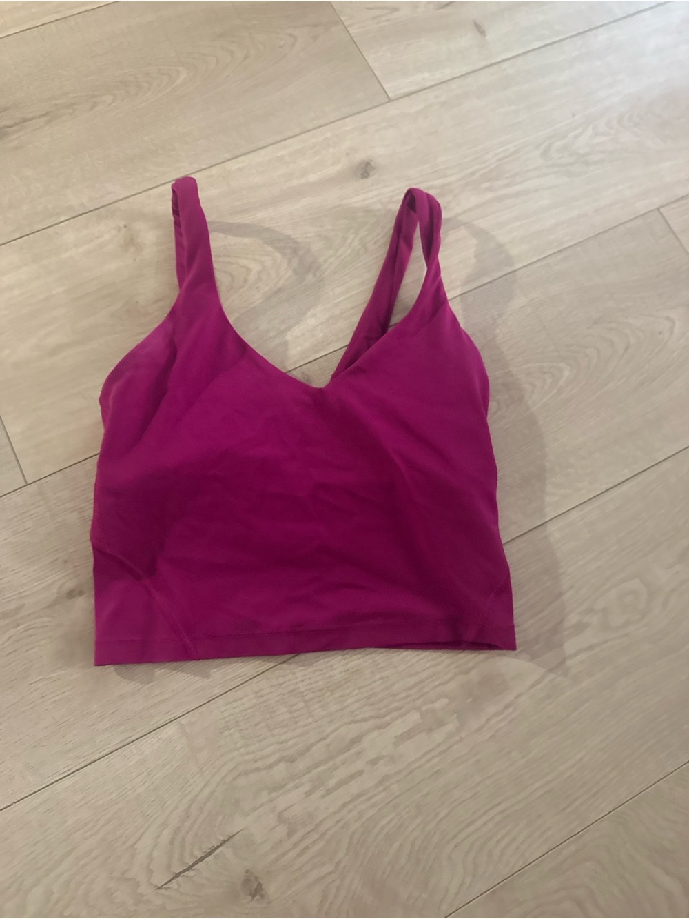 lululemon athletica Magenta Tank Top